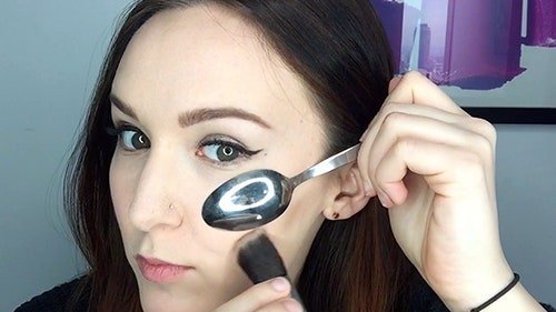 I Did My Makeup Using Only Spoon Beauty Hacks and Have the GIFs to Prove It