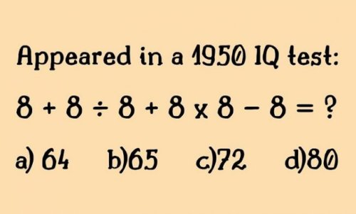 These 5 Questions Appeared In A 1950s IQ Test. Can You Answer At Least 1 Correctly? - All You Need Free