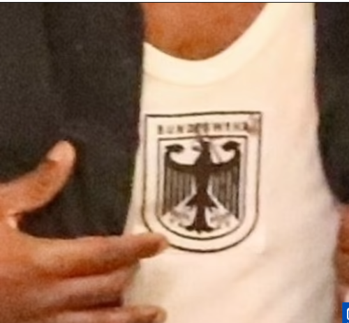Kanye West Wears Hitler Shirt In Sad Photos