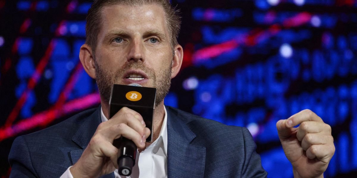 'Out of touch': Eric Trump blasted for $500 million Bitcoin brag