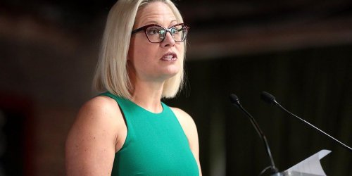 Kyrsten Sinema, a traitor to the cause of women's rights, loses support of feminists