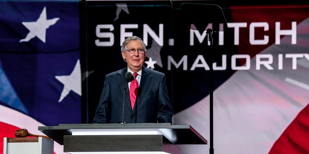 McConnell's latest agenda is to make sure the GOP continues to trample democracy even if they lose the Senate