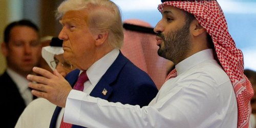 'Fully prostrate on the ground': Trump ripped for 'humiliating' display to Arab leaders