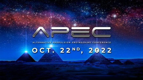 APEC 10/22: Impulse Driver, Finite Theory & Alzofon Propulsion - Alternative Propulsion Engineering Conference