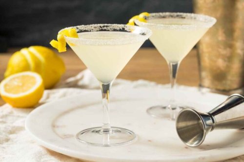How to Make a Lemon Drop Martini
