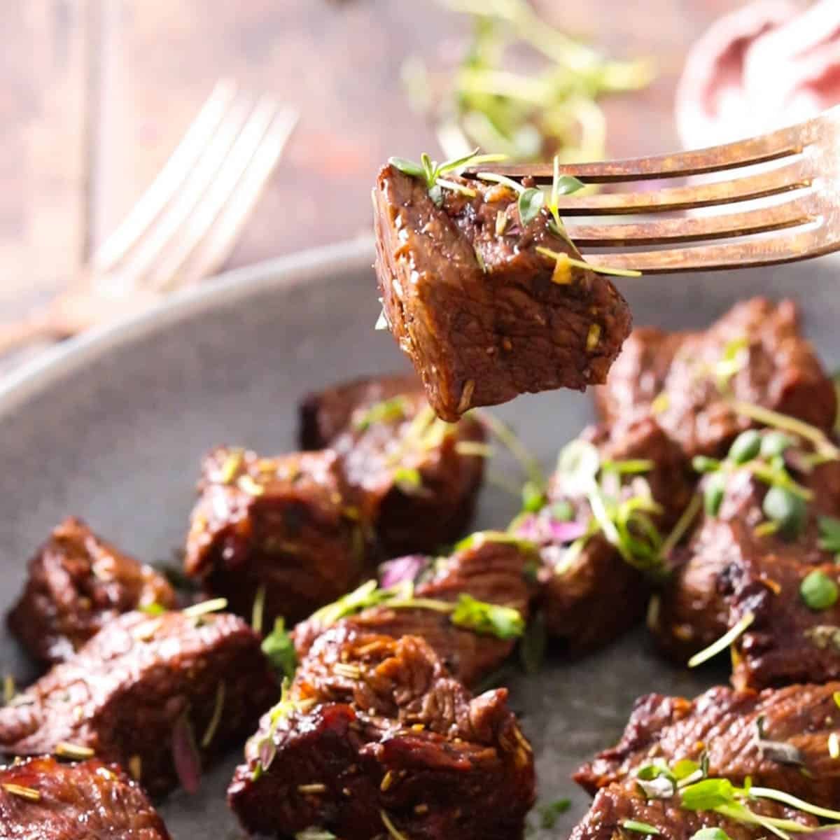Air Fryer Steak Bites