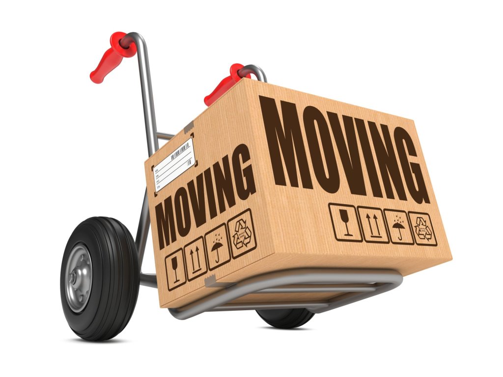 Moving van London - cover