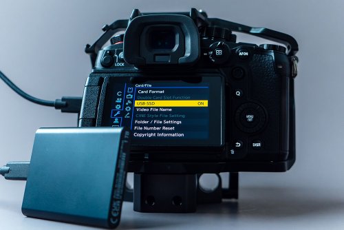 Panasonic Firmware 2.2 lets GH6 record directly to an SSD
