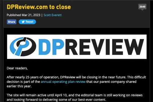Amazon’s closure of DPReview is a sad loss for photographers