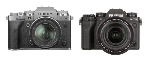 Fujifilm X-T5 vs Fujifilm X-T4