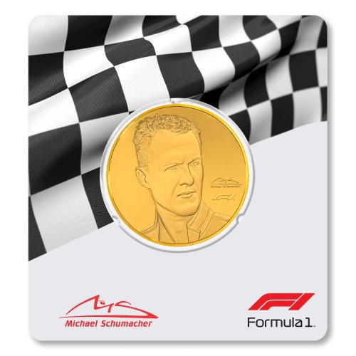 Michael Schumacher 2020 1.5 oz Gold Coin