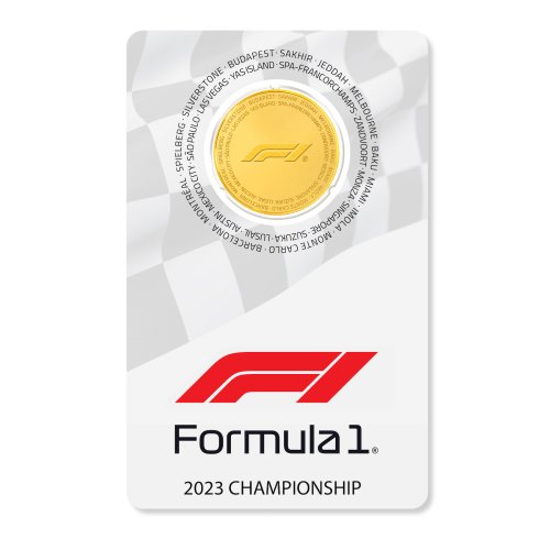 F1 Championship 1/4 oz Gold Coin 2023