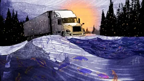 Climate change is melting ice roads — a lifeline for remote Indigenous communities