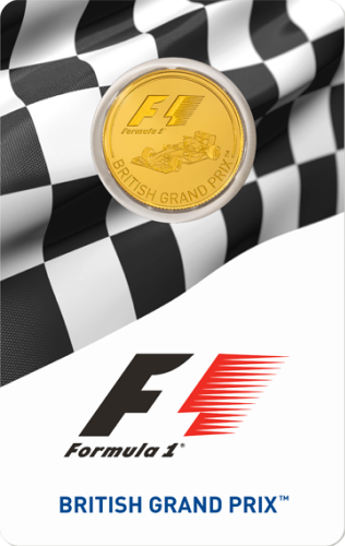 British Grand Prix™ 1/4-oz. Gold Coin