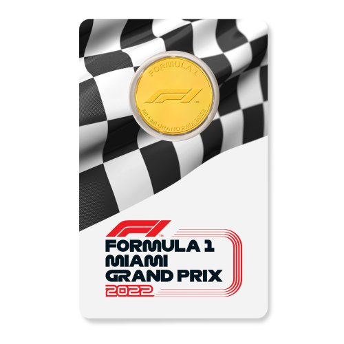 Formula 1® Miami Grand Prix 1/4 oz Gold Coin 2022