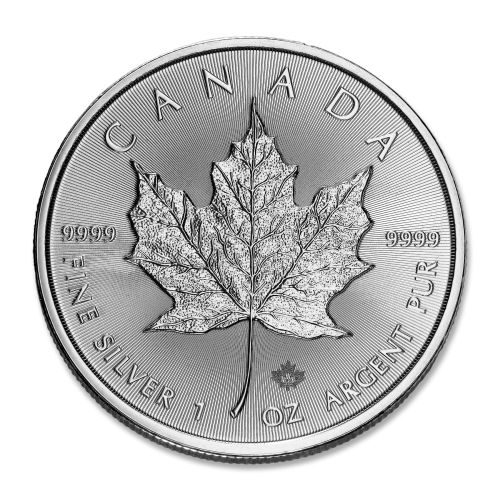 Canadian Silver Maple Leaf - Silver Coin | Rosland Capital