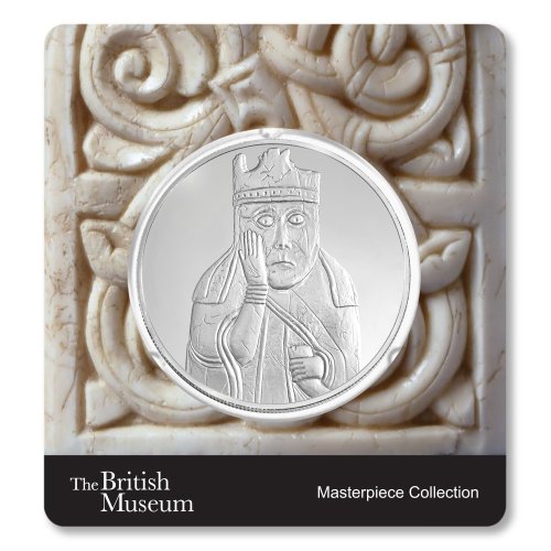 British Museum Lewis Chessmen - The Queen 2.5 oz Silver Coin |…