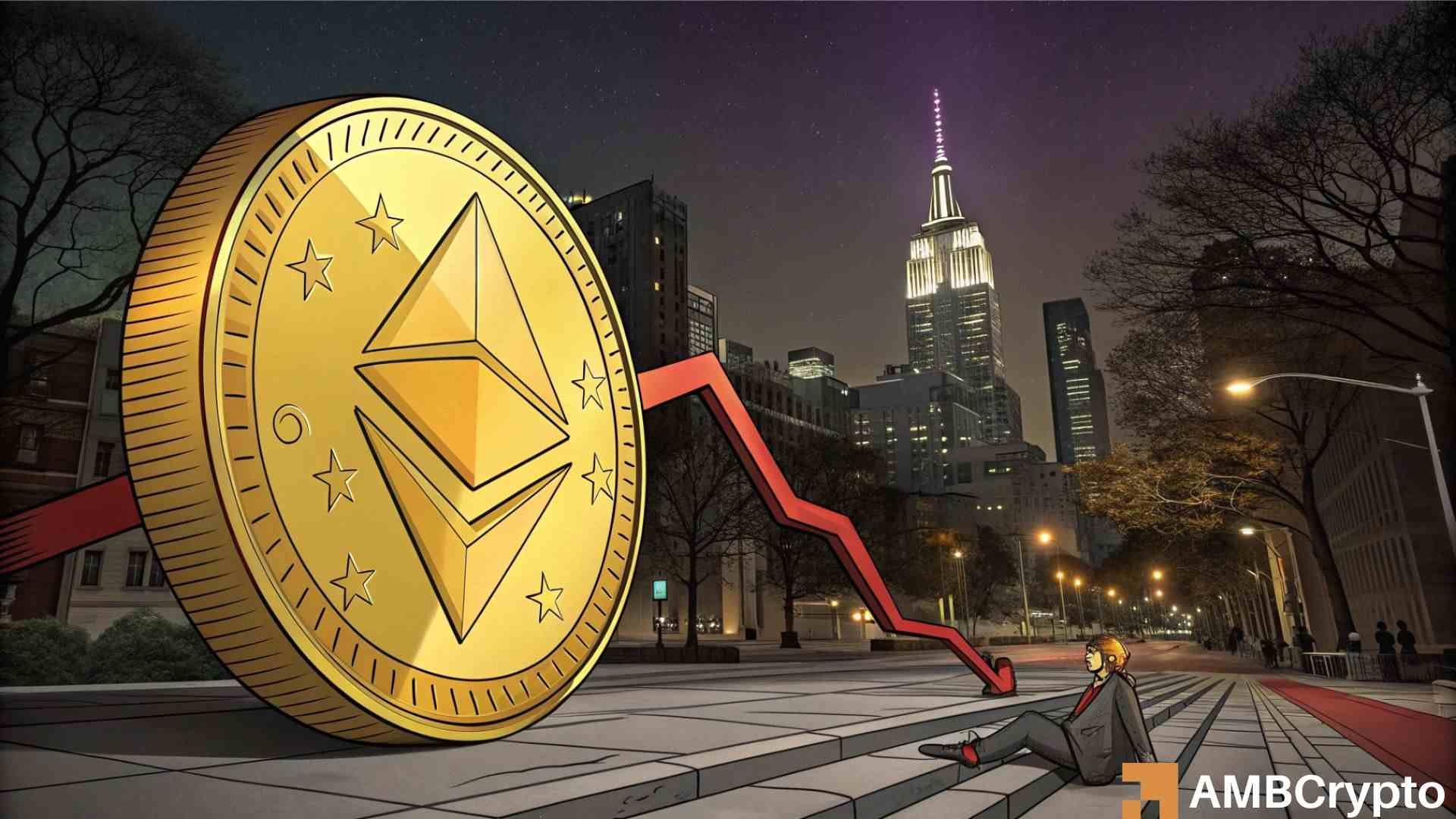 SharpLink's move puts pressure on Ethereum as it drops below $3K - Details