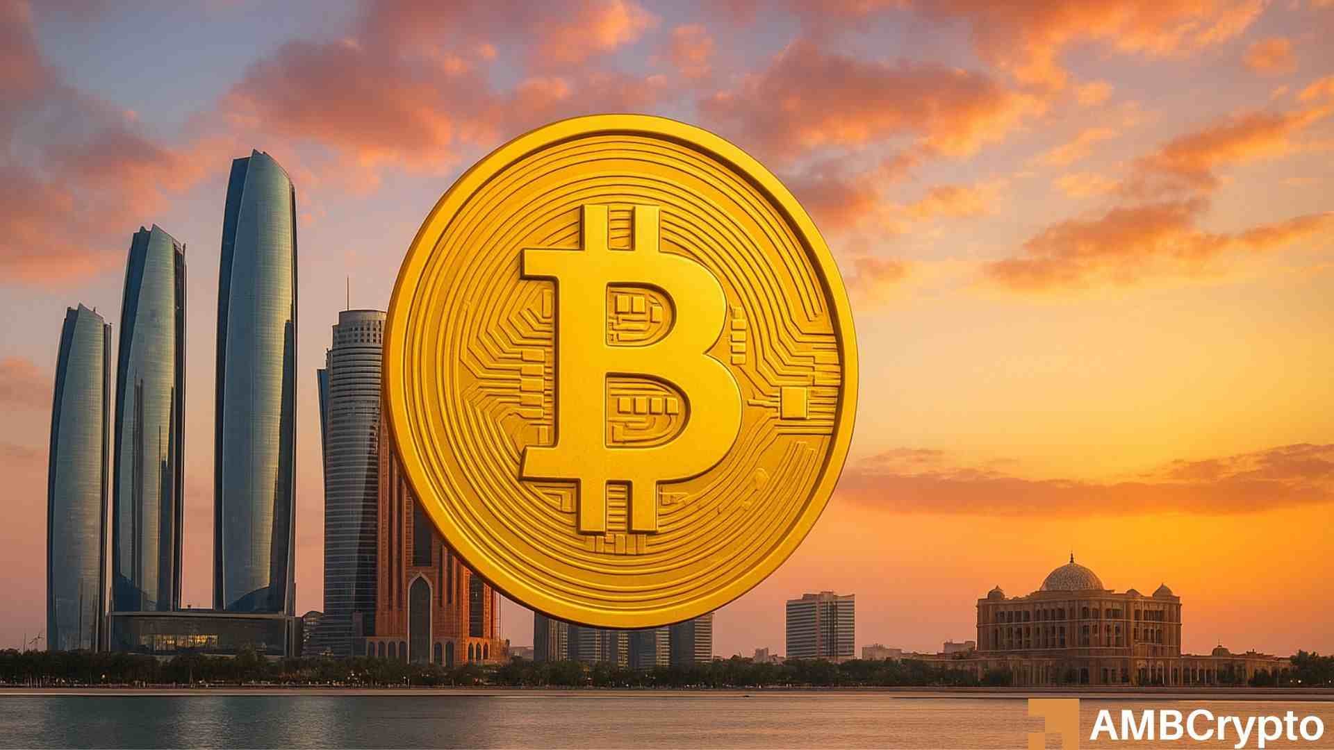 UAE triggers ‘gold replacement’ debate with $518mln Bitcoin move, now what?
