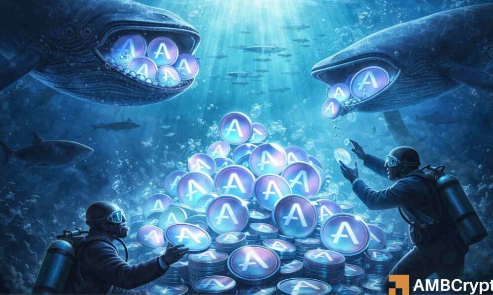 Aave whales scoop 8% of supply amid sell-off – A move to $210 possible IF…