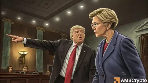Senator Elizabeth Warren warns of 'extraordinary conflict' as Trump expands crypto influence