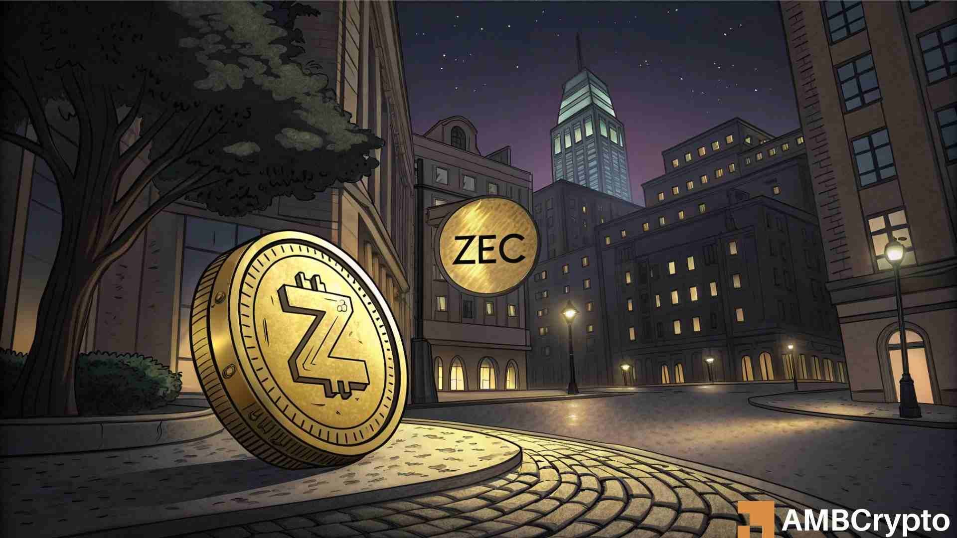 Zcash whales buy the dip after 42% slide – 60% rally possible ONLY IF…
