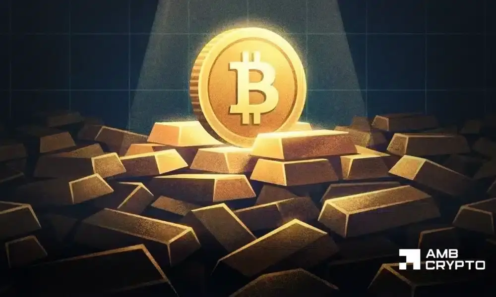 Bitcoin down 21%, Gold up 79% – So why are investors still betting on BTC?