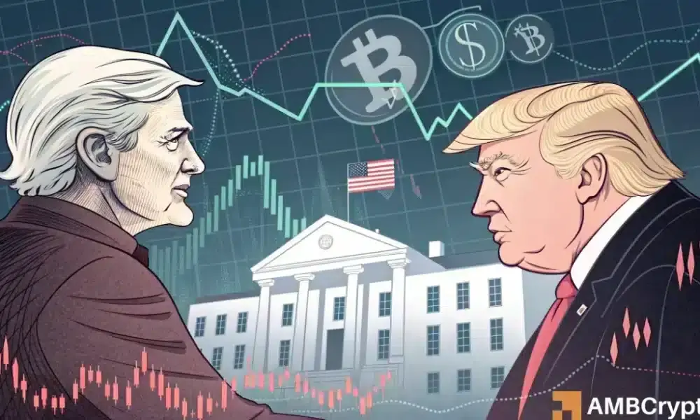 The Fed–Trump battle is rattling crypto markets: Bitcoin caught in the crossfire