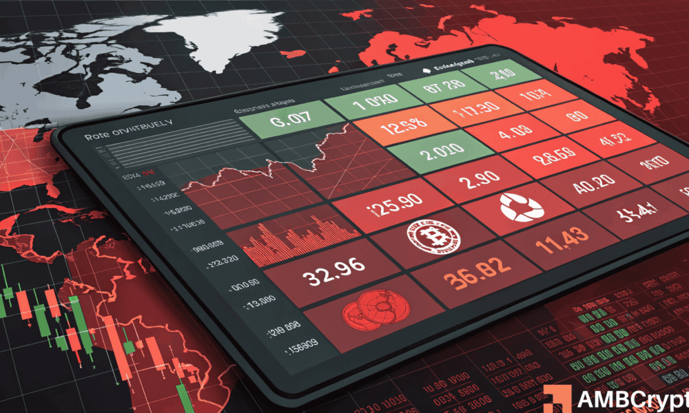Why crypto fell today: Bitcoin and Ethereum lead a $600m long liquidation flush