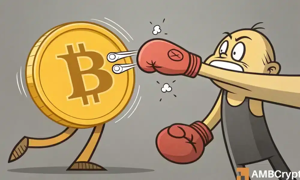 Bitcoin hit hard: $112K is BTC’s last stand after $190 mln wipeout