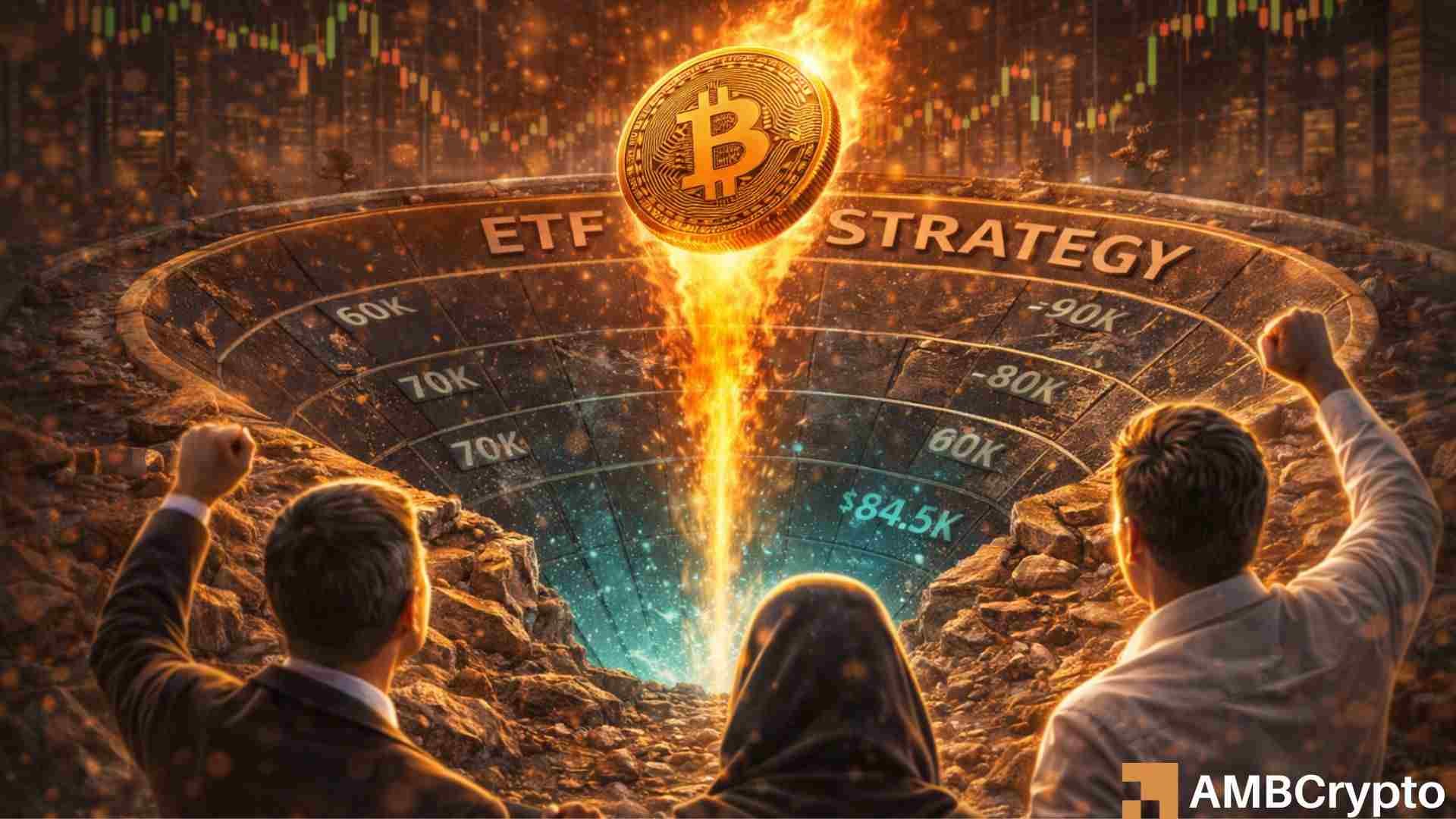 U.S. spot Bitcoin ETF holders face 8.5% loss: Is BTC in trouble?