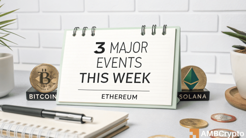 3 big events that could shake crypto markets this week!