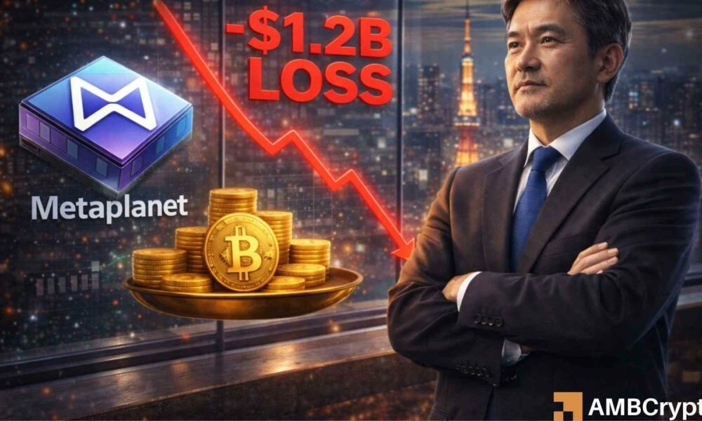 ‘We will never sell’: Metaplanet stands firm as Bitcoin losses top $1.2B