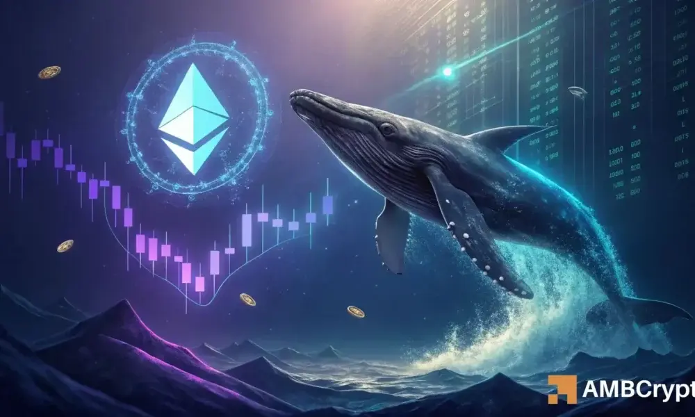 Ethereum’s $1.33B whale buys vs. $183M ETF outflows – Is $3700 next target?