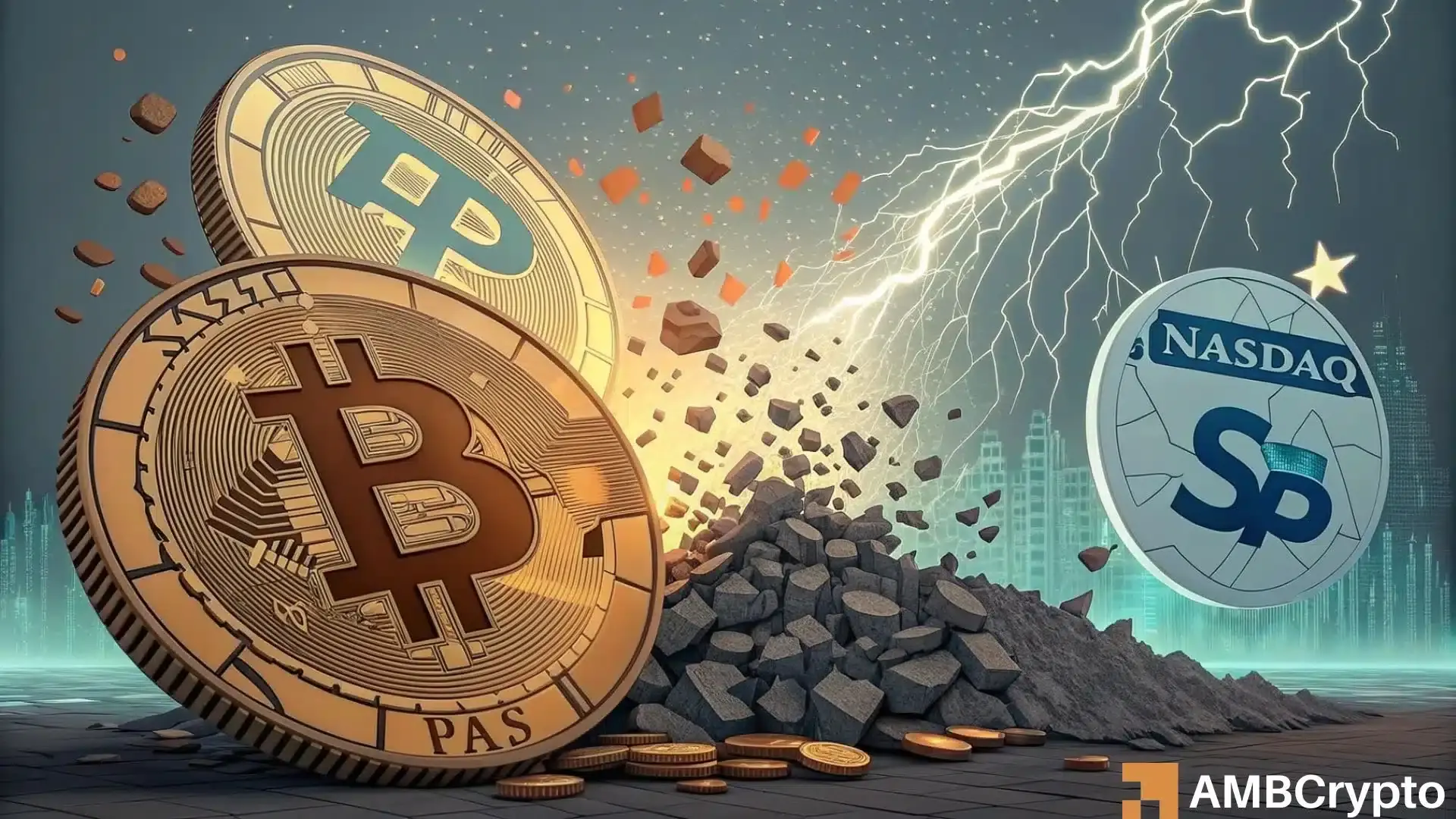 Bitcoin struggles as S 500 and Nasdaq rally – What’s holding BTC back?