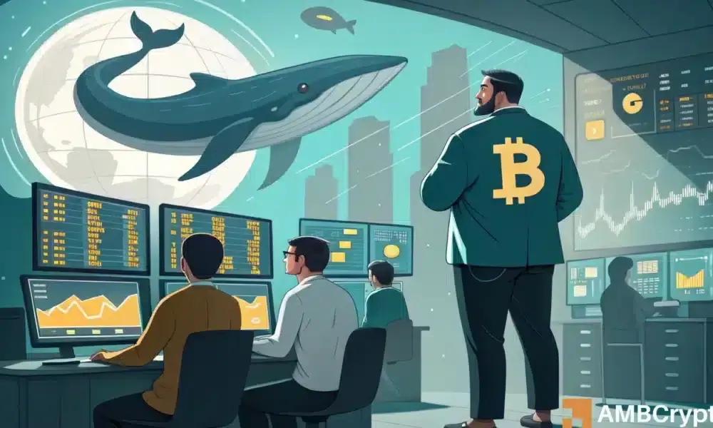 Bitcoin slides 5%, whales take profits – Is it time to sell, or should you wait?