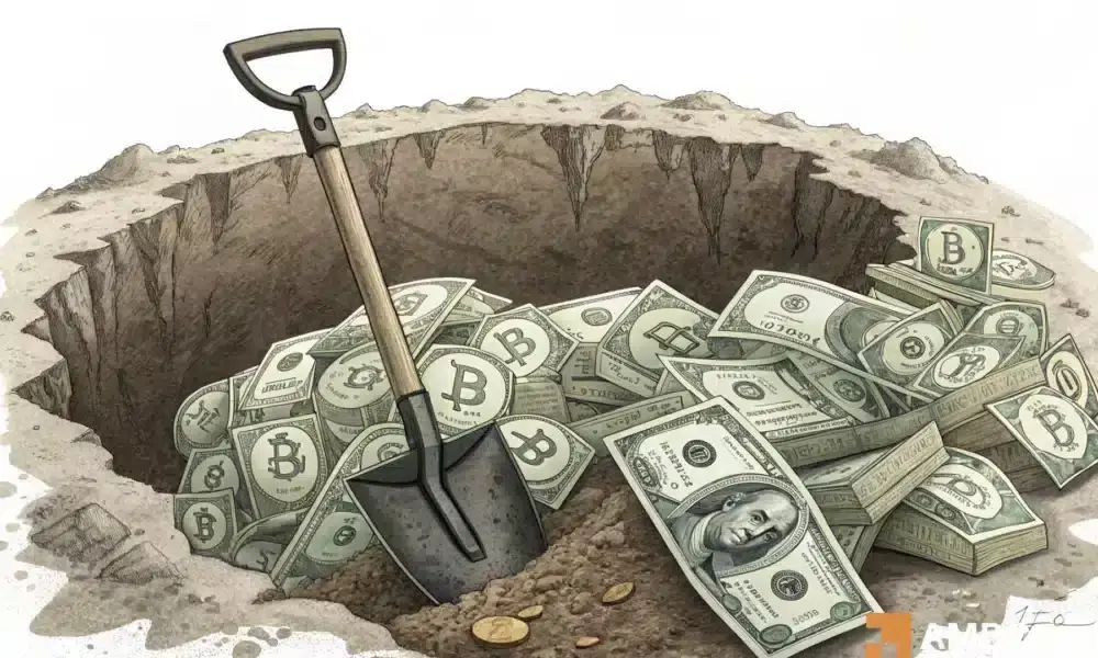 Bitcoin miners’ revenue down by 11% – Is capitulation next?