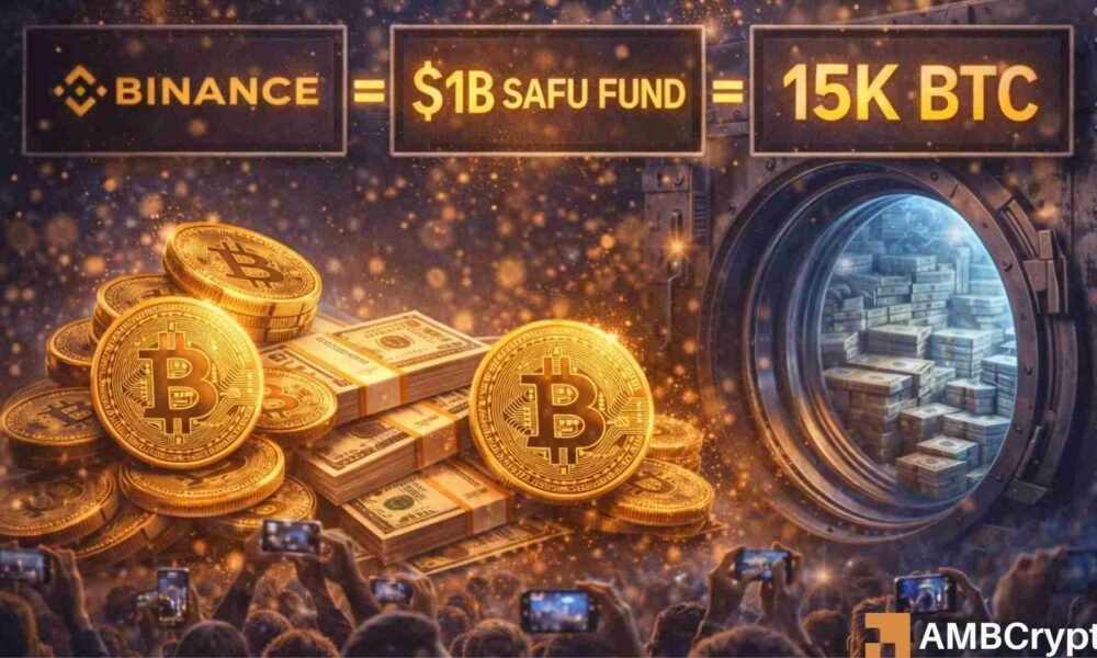 Binance shifts $1B SAFU fund into Bitcoin – Is BTC’s bottom forming?