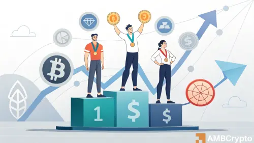 Crypto market's weekly winners and losers – CAKE, HYPE, PI, JASMY