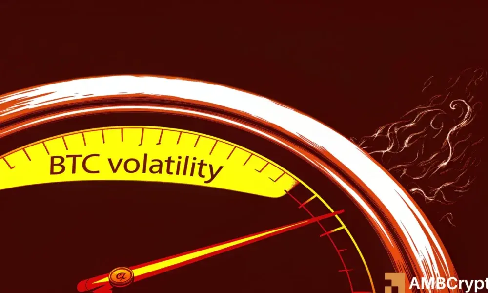 Bitcoin volatility hits the roof after 12K BTC whale inflows in ONE day!