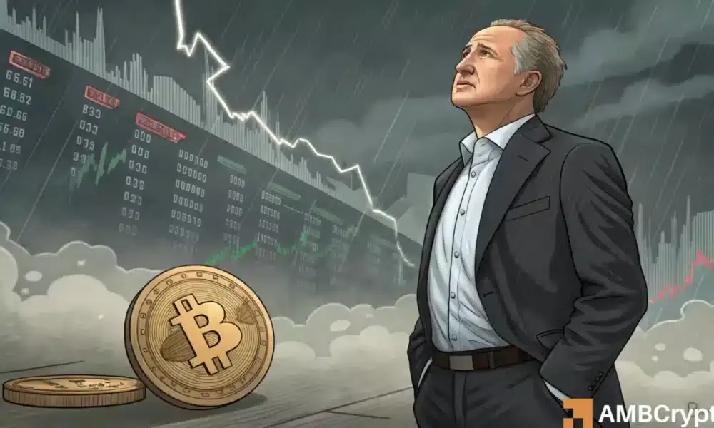 ‘Ethereum looks worse’ – Peter Schiff warns ETH could fall to $1.5K