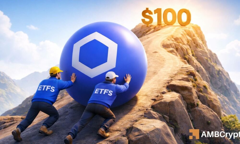 Chainlink ETFs see zero outflows since December – What it means for LINK?