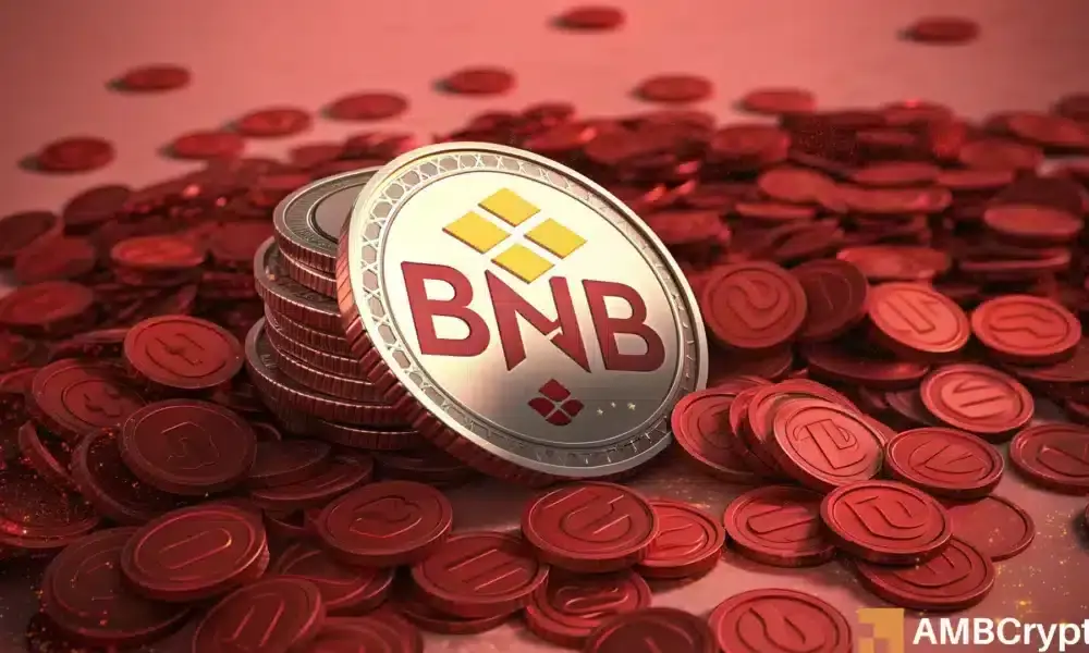 BNB tumbles 10% as CZ reacts in surprise to pardon – Here’s what it means for Binance