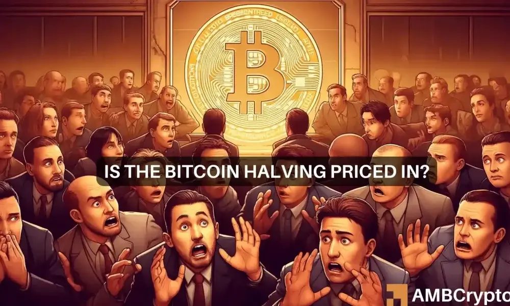 Bitcoin’s halving countdown – Does this ratio’s value suggest BTC is ‘priced in?’