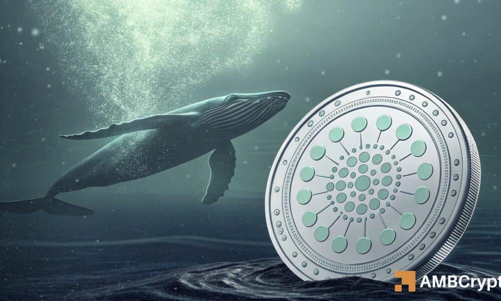 Cardano under pressure as whales buy 210 mln: Breakout or fake out, what’s ahead?