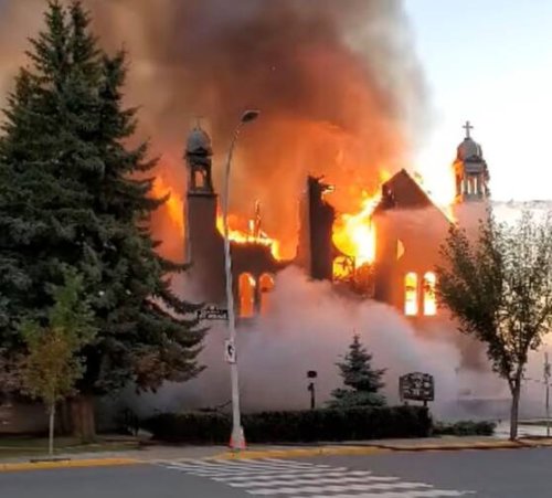 Arson and vandalism continue at Canadian churches as more Indigenous burial sites are revealed