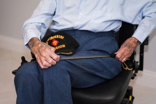 Veteran, 95, forced out of nursing home for migrant housing, lawmakers say