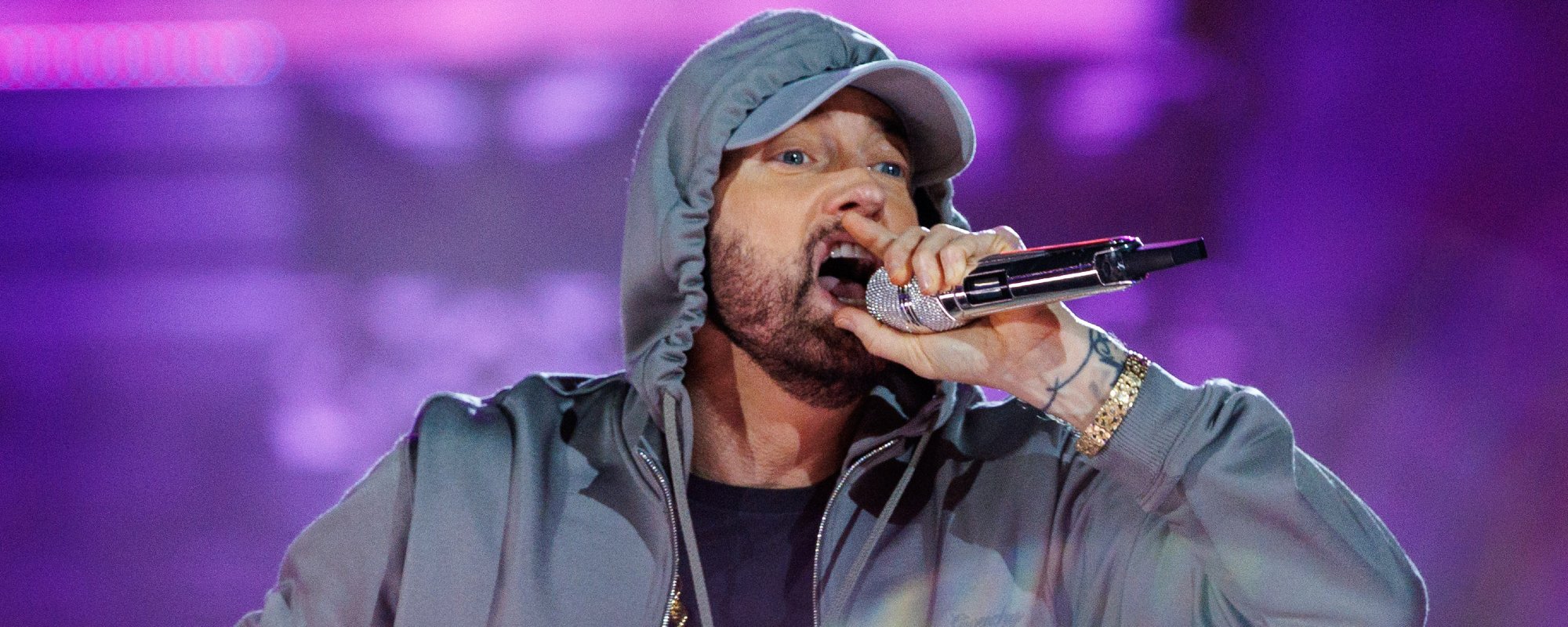 Watch Barack Obama Rap "Lose Yourself" After Being Introduced by Eminem in Detroit