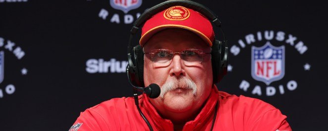 Chiefs Coach Andy Reid Talks Taylor Swift’s Love for the Game, Obvious Love for Travis Kelce, & Distraction Rumors