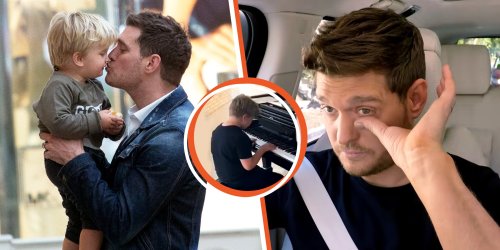 Michael Bublé Was Almost Left in Tears after Young Son Who Beat Cancer Played His Song on the Piano